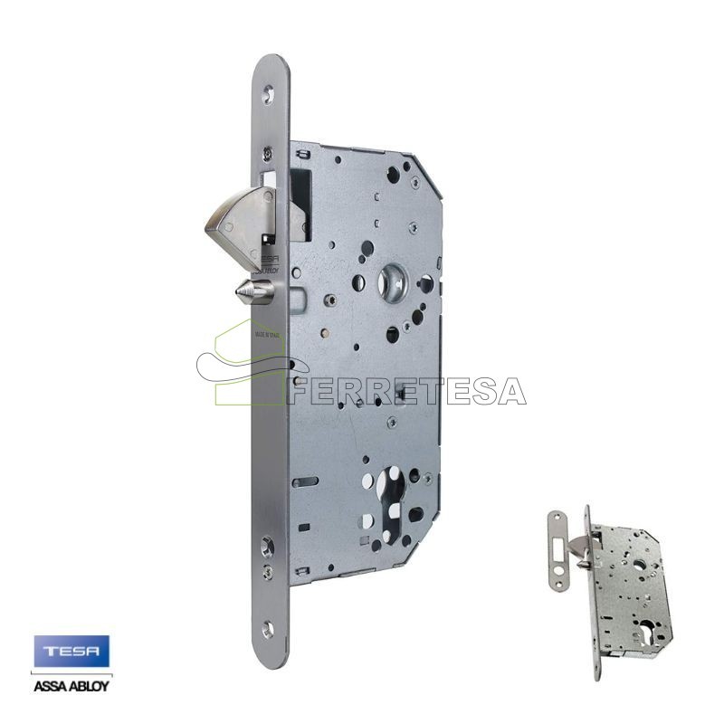 CERRADURA GANCHO 4038/60mm INOX Ø SIN BOMBILLO