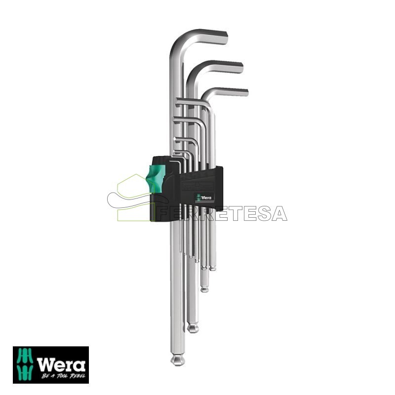 LLAVES ALLEN 950 PKL/7B 9 Uds 1,5 a 10mm