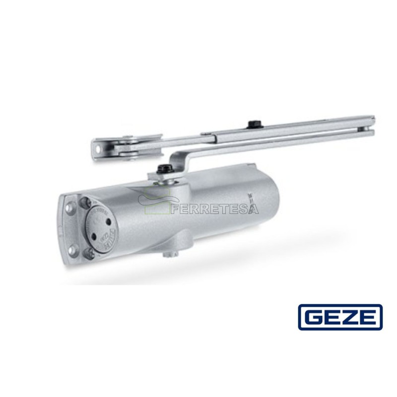 MUELLE TS1000C BRAZO NORMAL PLATA 101765 GEZE