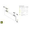 ACCESORIOS KRONA 60KG 0500-2 PLETINA SUPERIOR KRONA