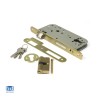 CERRADURA 7080 50/85 Ø  HIERRO LATONADO