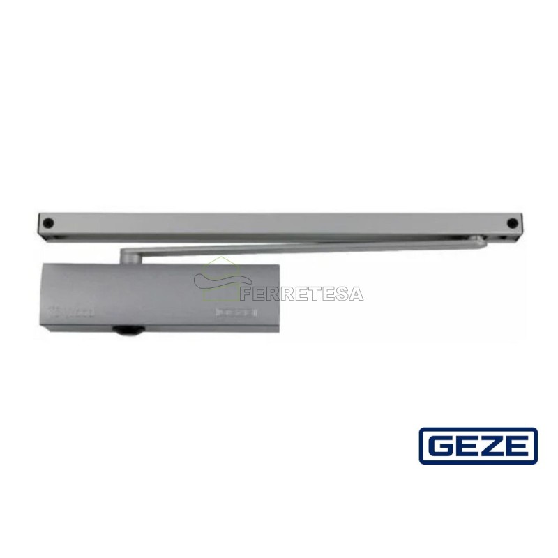 MUELLE GEZE TS WOOD CON GUIA DESLIZANTE EN-3 PLATA