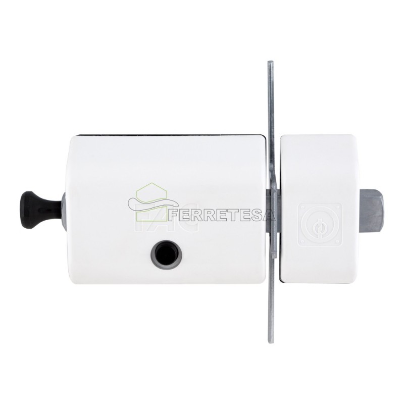 CERROJO 446-RP/80 MAGNET UVE BLANCO ANTIBUMPING