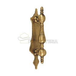 LLAMADOR DELFIN COLUMNA 290 LATON PATINA