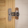 ALDABILLA ACODADA PUERTA CORREDERA INOX.