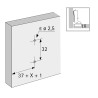 BASE REGULABLE 8099 CALCE 0 SENSYS (COSTADO 19)
