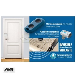 CERROJO INTELIGENTE 504 INT-LOCK NIQUEL MATE (2 mandos) AYR