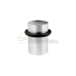 TOPE PUERTA 1623 ACERO INOX C/GOMA 44mm