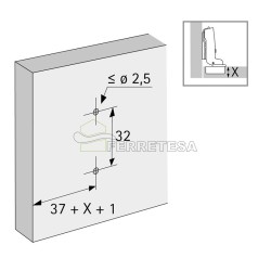 BASE REGULABLE 8099 CALCE 5 SENSYS