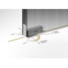 PIVOTANTE HIDRAULICO CON MUELLE PARA PUERTA VAIVEN IN.05.204 100Kg