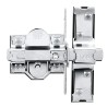 CERROJO 946-RP/80 UVE MIXTO NIQUEL EXT ORO ANTIBUMPING