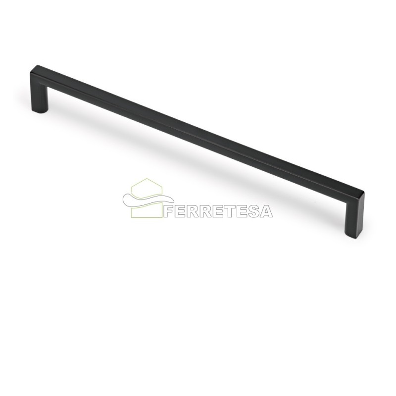 TIRADOR 6765/128mm NEGRO MATE