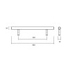 MANILLON DOBLE 19x150x300 INOX 304 3114