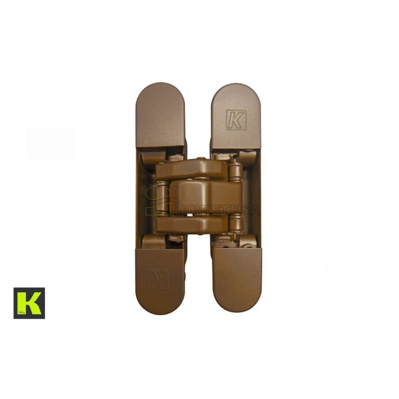 BISAGRA OCULTA K8060 ATOMIK SLIM BRONCE