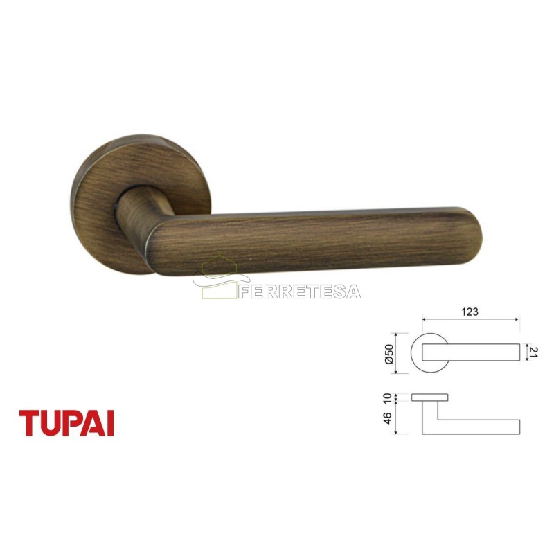 MANIVELA 1249 R/RDA CUERO INGLES JANDEL